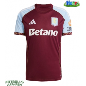 Aston Villa Hemmatröja 2025-26 Kortärmad